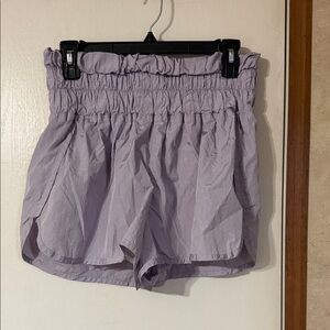 FP Movement by Free People High Waist Lavender Shorts